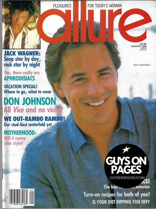 Allure Magazine - Don Johnson
