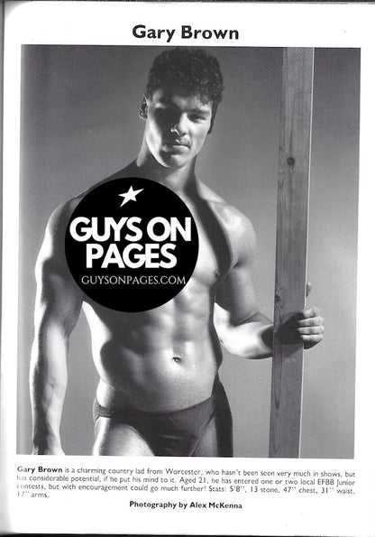Muscle Photo Magazine - Steve Avery 1984