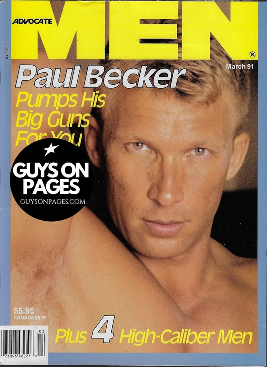 Advocate Men Magazine - Paul Becker