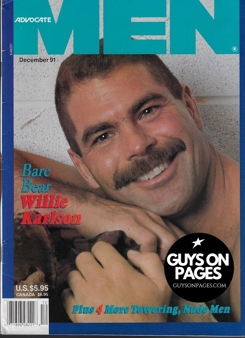 Advocate Men Magazine - Willie Karlson