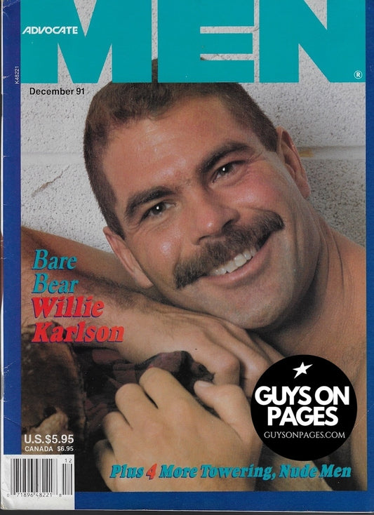 Advocate Men Magazine - Willie Karlson