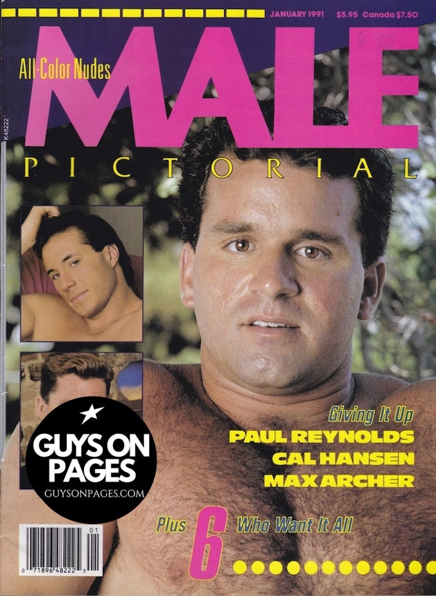 Male Pictorial Magazine - Cal Hansen Jeff Stryker