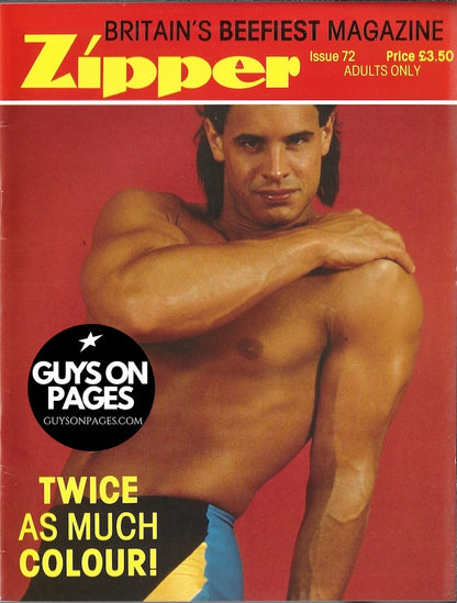 Zipper Magazine 72 - Ronnie Pearson 1988