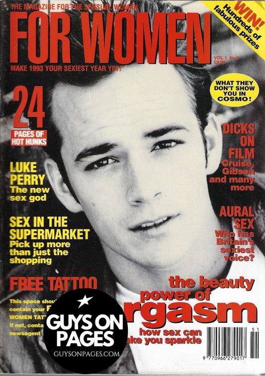 For Women Magazine - LUKE PERRY Karl Grant JOE MESSANA 1993