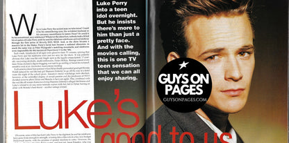For Women Magazine - LUKE PERRY Karl Grant JOE MESSANA 1993