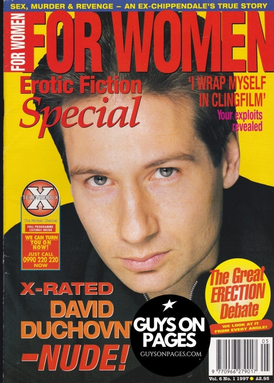 For Women Magazine - David Duchovny