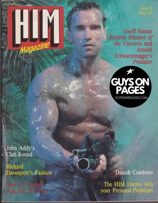 Him Magazine - 8 Arnold Schwarzenegger