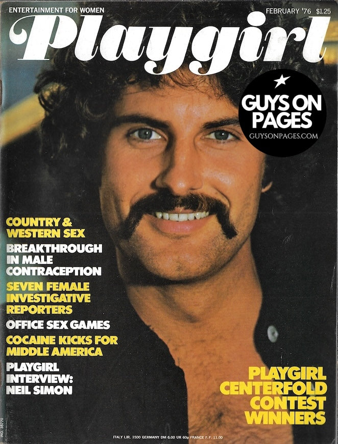 Playgirl Magazine - Gary Earl + POSTER