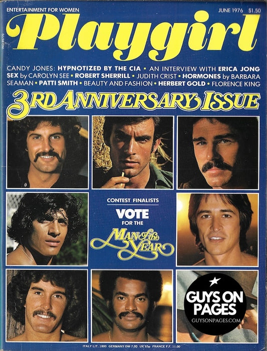 Playgirl Magazine - Greg Hamilton ROD STEWART Britt Ekland