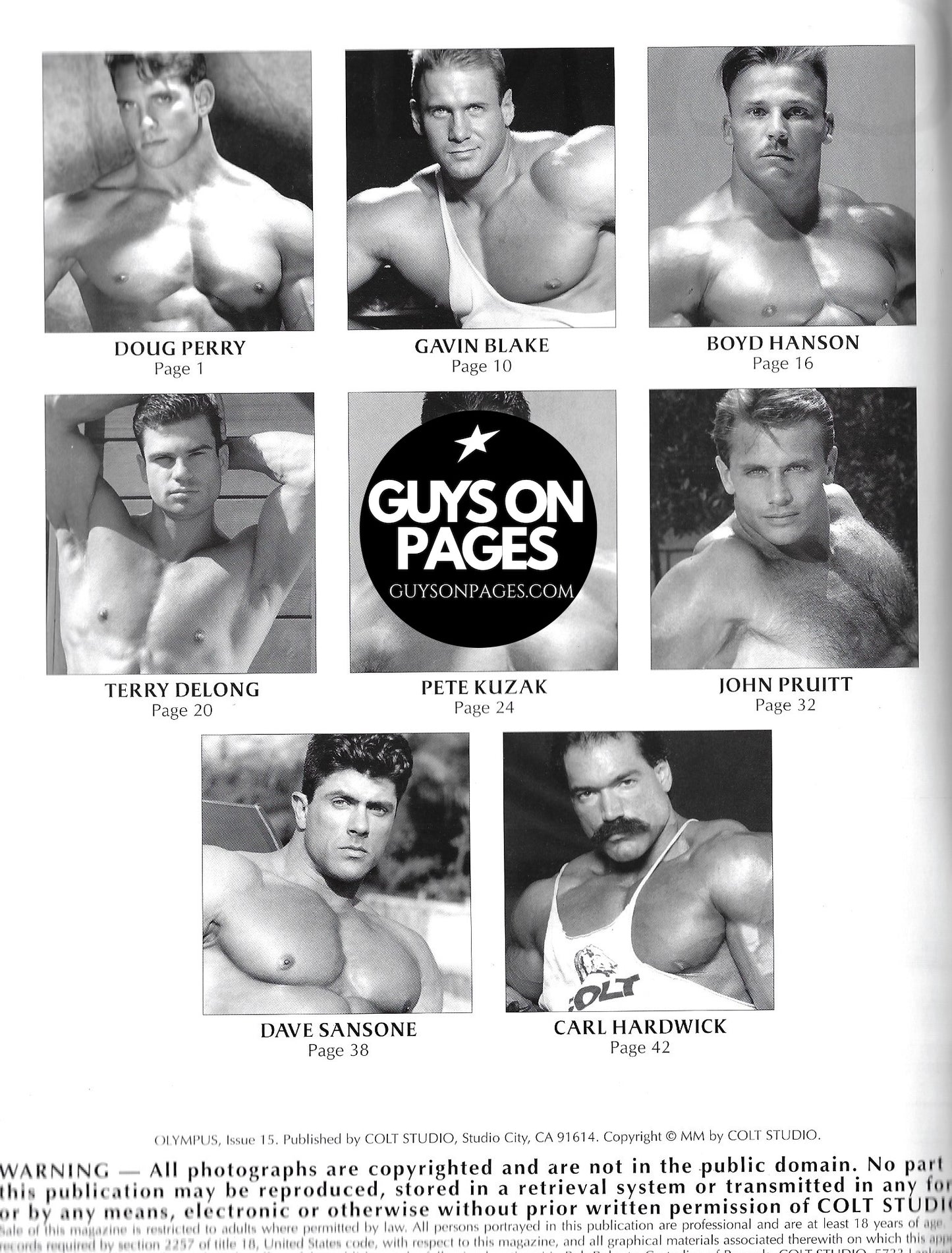 Olympus Magazine ( Colt ) - DOUG PERRY Hero