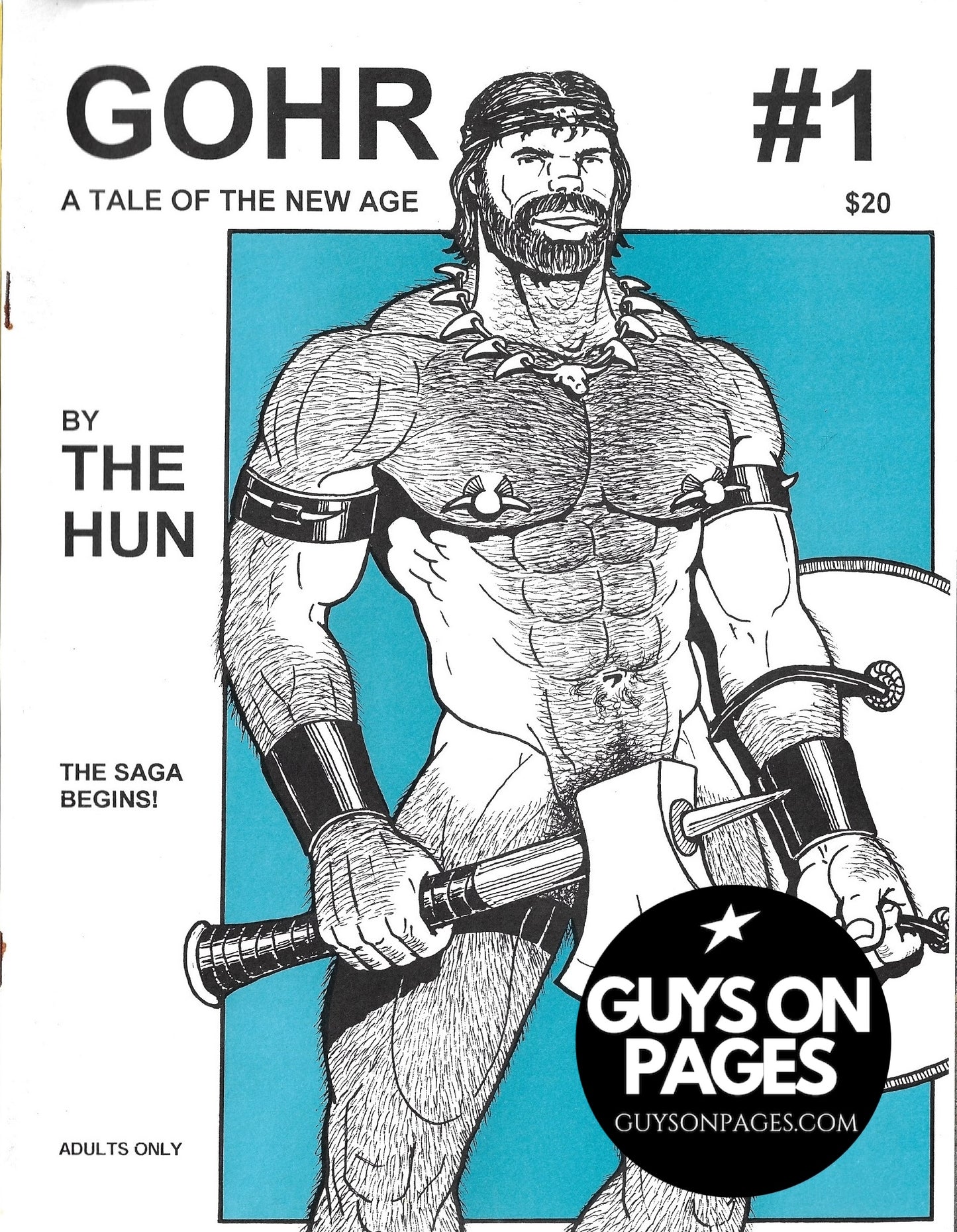 GOHR ( The Hun ) Nos 1 & 2 Bill Schmeling Magazine Gay