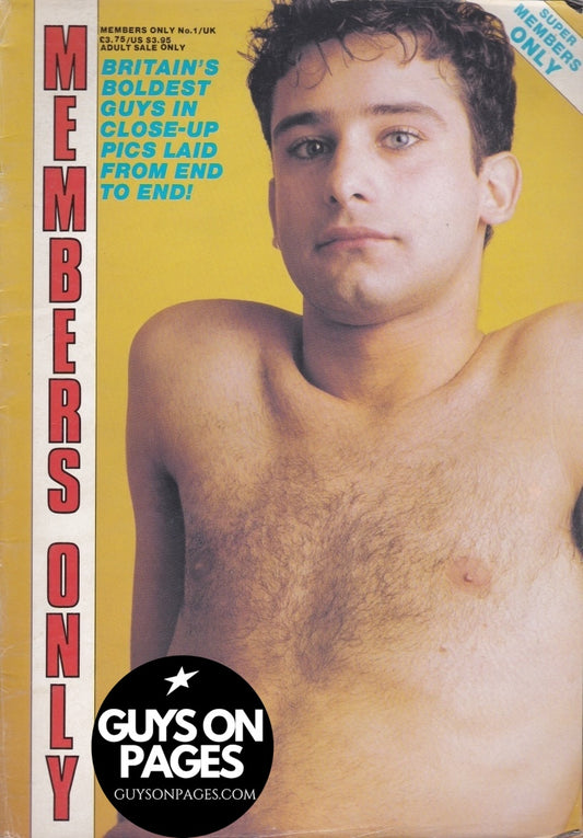 Members Only Magazine - Hugh Issue 1