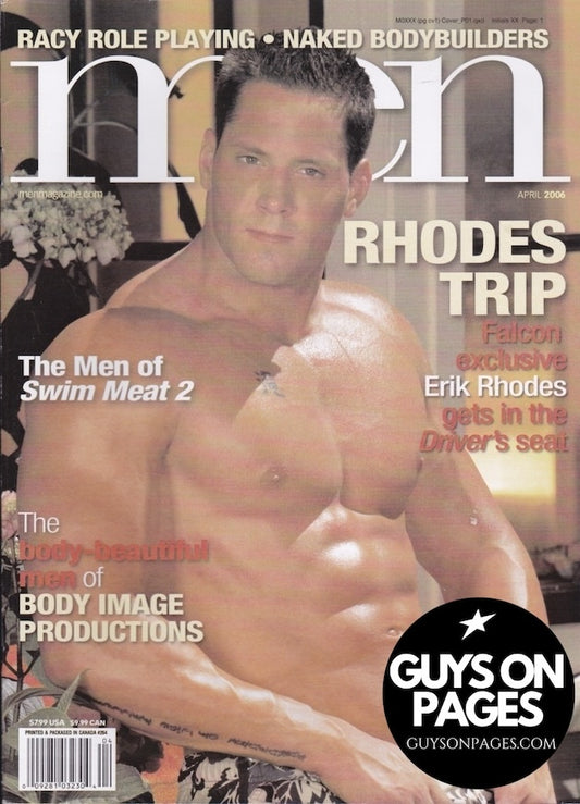 Men Magazine ( Gay ) Erik Rhodes