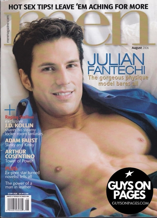 Men Magazine ( Gay ) Julian Fantechi