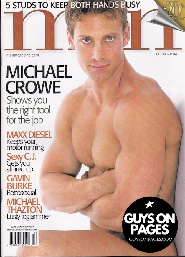 Men Magazine ( Gay ) Michael Crowe