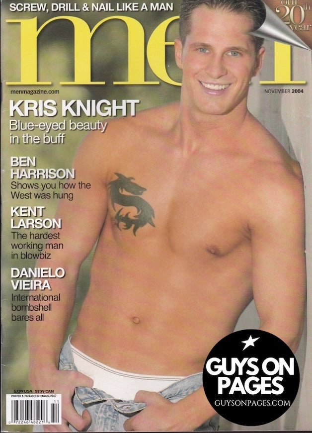 Men Magazine ( Gay ) Kris Knight