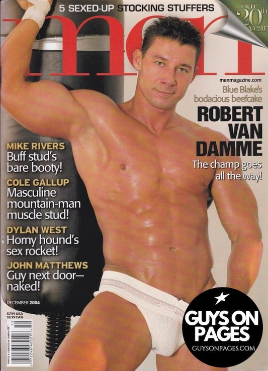 Men Magazine ( Gay ) Robert Van Damme