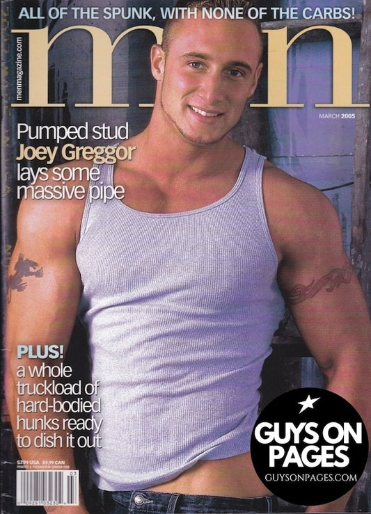 Men Magazine ( Gay ) Joey Greggor
