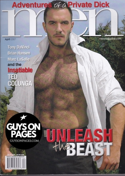 Men Magazine ( Gay ) Ted Colunga