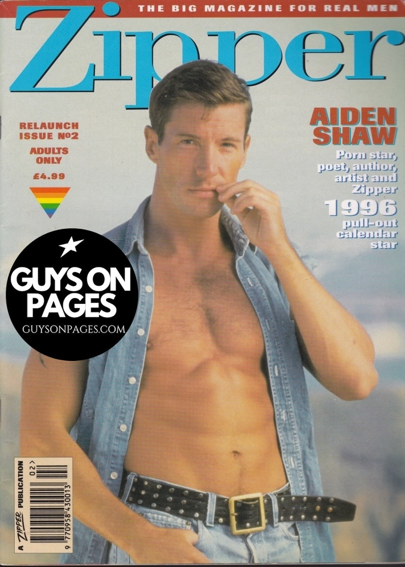 Zipper Magazine - Aiden Shaw 1996